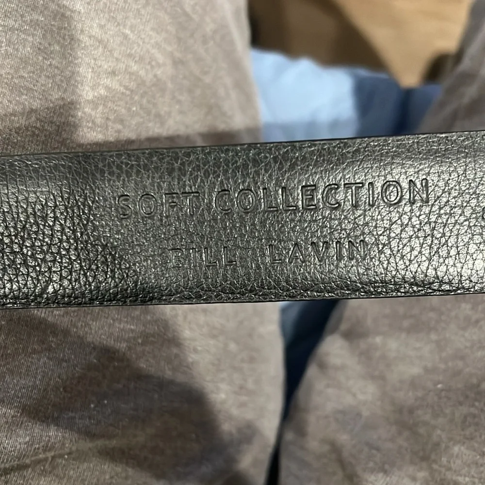 Bill Lavin Mock Croc Leather Soft Collection Belt